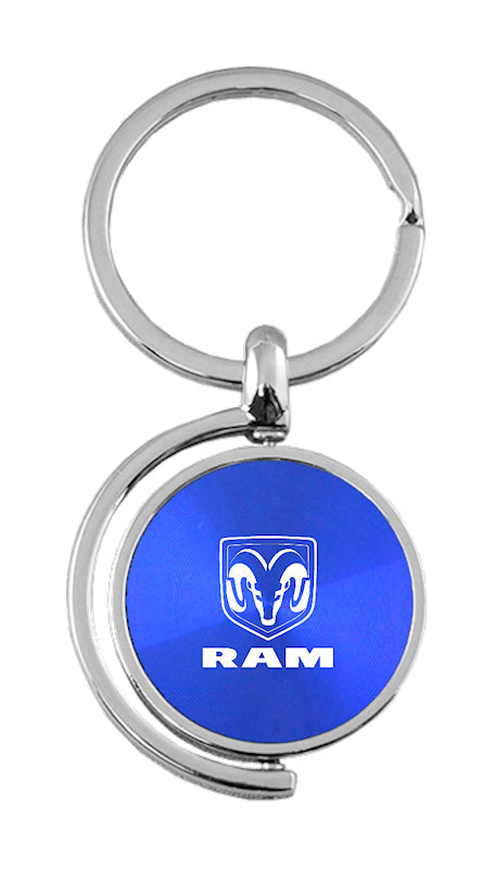 Ram Spinner Key Fob - Blue