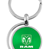 Ram Spinner Key Fob - Green