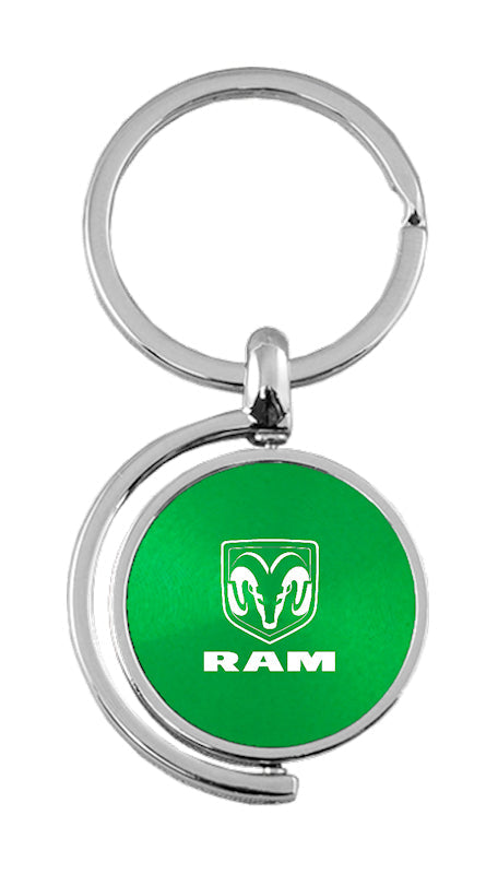 Ram Spinner Key Fob - Green