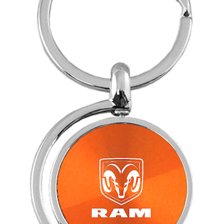 Ram Spinner Key Fob - Orange