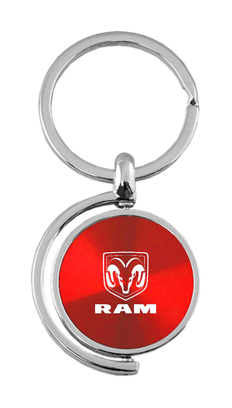 Ram Spinner Key Fob - Red