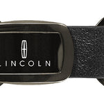 Lincoln Leather Tri-Ring Key Fob - Gun Metal