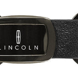 Lincoln Leather Tri-Ring Key Fob - Gun Metal