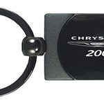 Chrysler 200 Two-Tone Rectangular Key Fob - Gun Metal