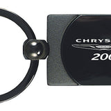 Chrysler 200 Two-Tone Rectangular Key Fob - Gun Metal