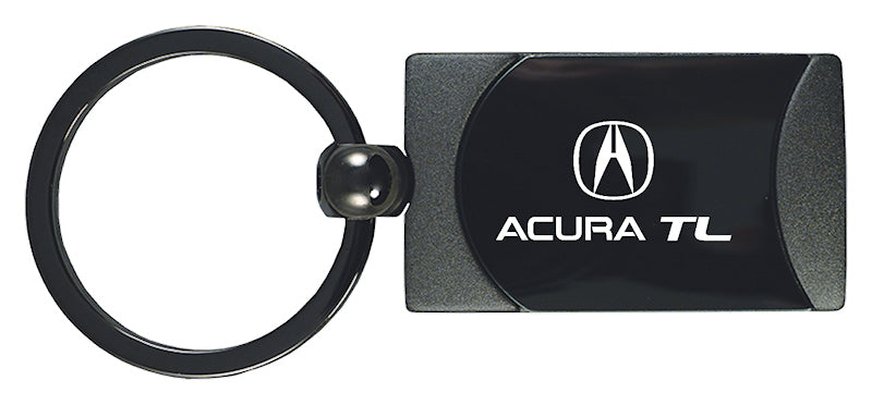 Acura TL Two-Tone Rectangular Key Fob - Gun Metal