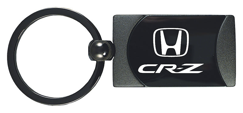 Honda CR-Z Two-Tone Rectangular Key Fob - Gun Metal