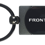 Nissan Frontier Two-Tone Rectangular Key Fob - Gun Metal