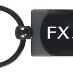 Infiniti FX35 Two-Tone Rectangular Key Fob - Gun Metal