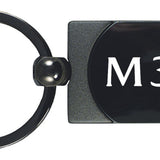 Infiniti M35 Two-Tone Rectangular Key Fob - Gun Metal