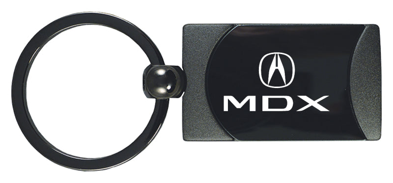 Acura MDX Two-Tone Rectangular Key Fob - Gun Metal