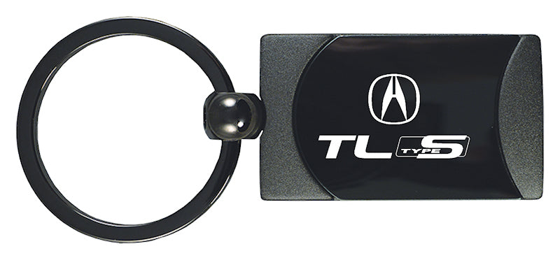 Acura TL Type-S Two-Tone Rectangular Key Fob - Gun Metal