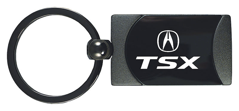 Acura TSX Two-Tone Rectangular Key Fob - Gun Metal