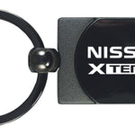 Nissan Xterra Two-Tone Rectangular Key Fob - Gun Metal