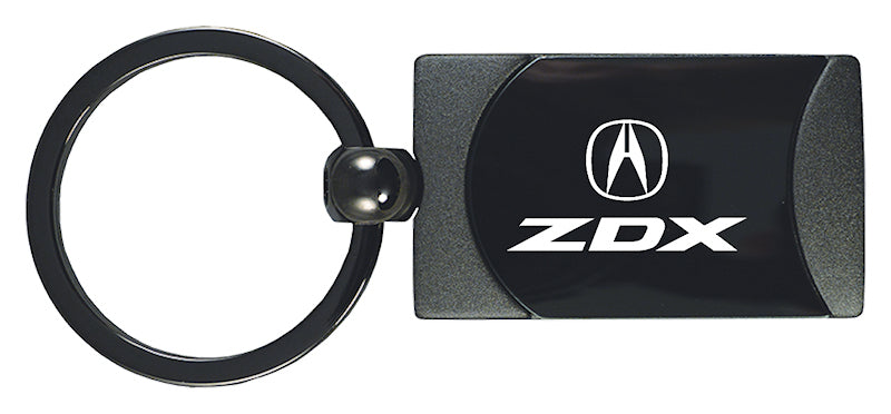 Acura ZDX Two-Tone Rectangular Key Fob - Gun Metal