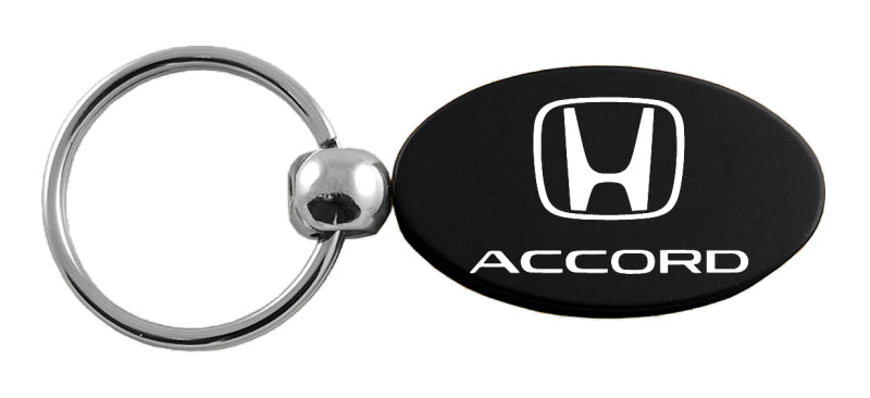 Honda Accord Oval Key Fob - Black