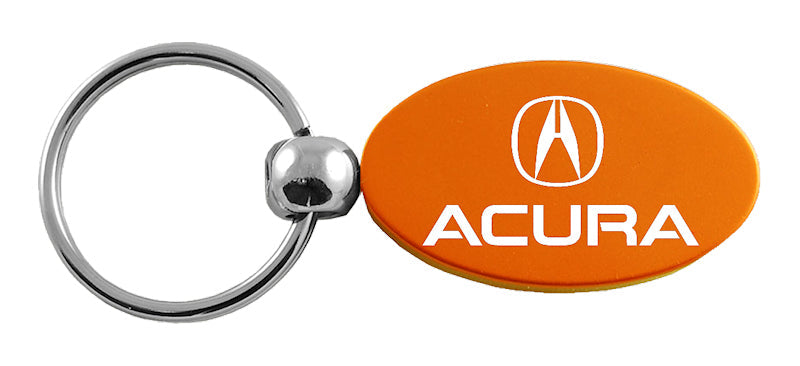 Acura Oval Key Fob - Orange