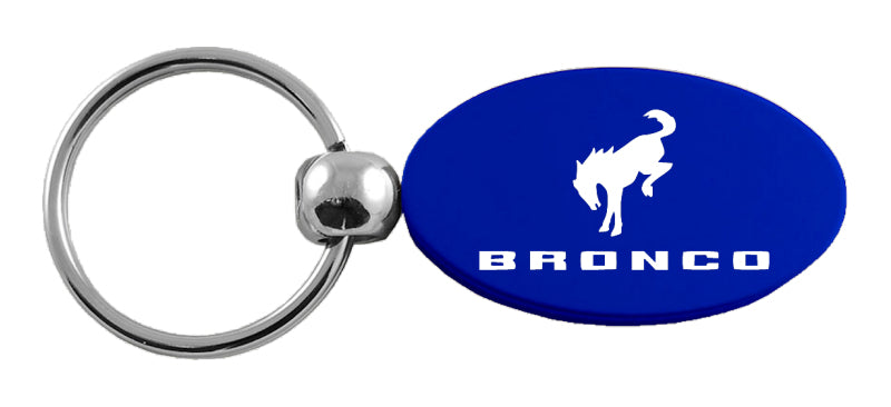 Ford Bronco 2020 Oval Key Fob - Blue