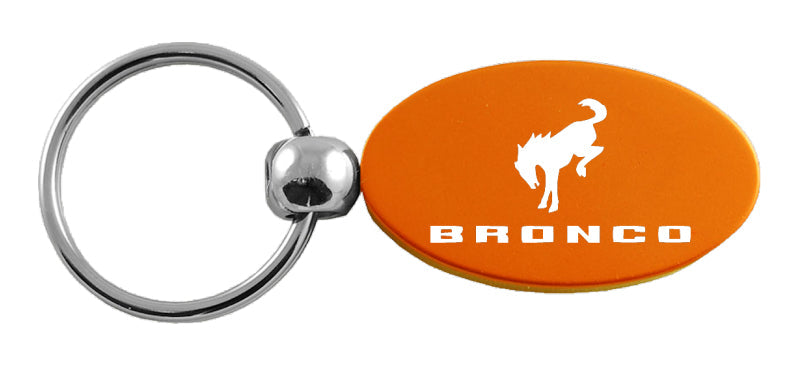 Ford Bronco 2020 Oval Key Fob - Orange