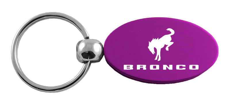 Ford Bronco 2020 Oval Key Fob - Purple