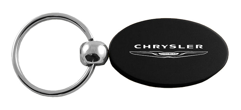 Chrysler Oval Key Fob - Black