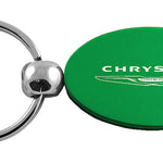 Chrysler Oval Key Fob - Green