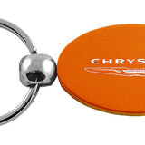 Chrysler Oval Key Fob - Orange