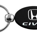 Honda Civic Oval Key Fob - Black