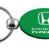 Honda Civic Type R Oval Key Fob - Green