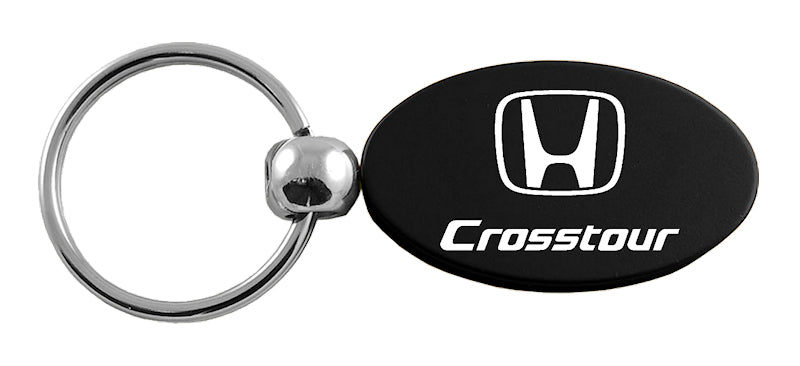 Honda Crosstour Oval Key Fob - Black