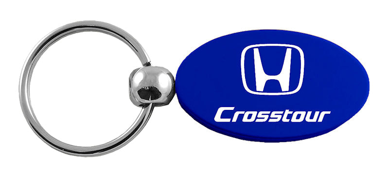 Honda Crosstour Oval Key Fob - Blue