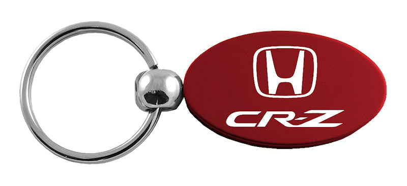 Honda CR-Z Oval Key Fob - Burgundy