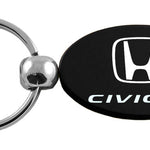 Honda Civic SI Oval Key Fob - Black