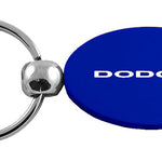 Dodge Stripe Oval Key Fob - Blue