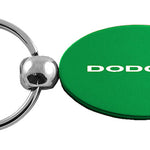 Dodge Stripe Oval Key Fob - Green