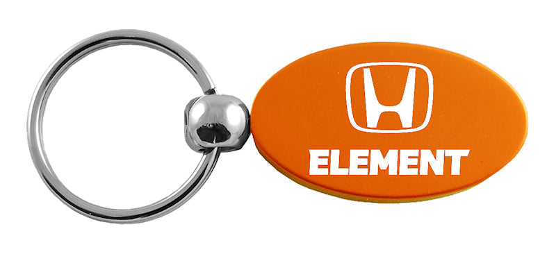 Honda Element Oval Key Fob - Orange