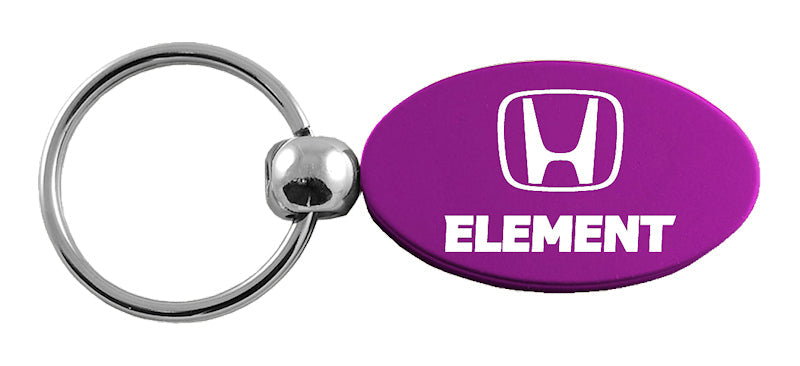 Honda Element Oval Key Fob - Purple