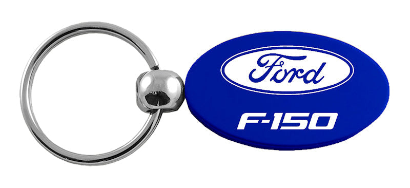 Ford F-150 Oval Key Fob - Blue