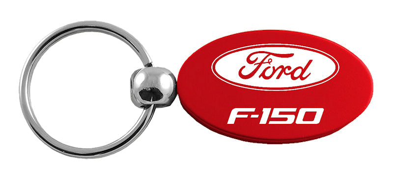 Ford F-150 Oval Key Fob - Red