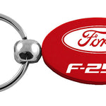 Ford F-250 Oval Key Fob - Red