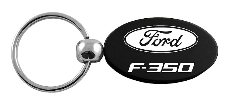 Ford F-350 Oval Key Fob - Black