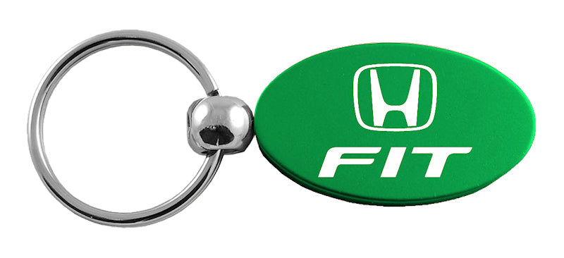 Honda Fit Oval Key Fob - Green