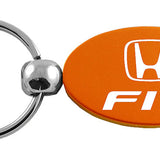 Honda Fit Oval Key Fob - Orange