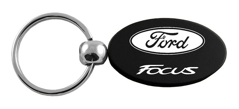 Ford Focus Oval Key Fob - Black