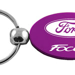 Ford Focus Oval Key Fob - Purple