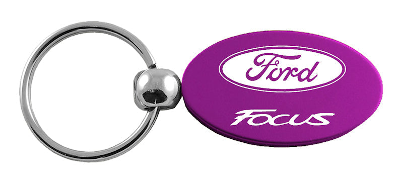 Ford Focus Oval Key Fob - Purple