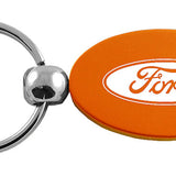 Ford Oval Key Fob - Orange