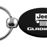 Jeep Gladiator Oval Key Fob - Black