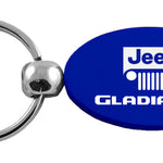 Jeep Gladiator Oval Key Fob - Blue