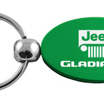 Jeep Gladiator Oval Key Fob - Green